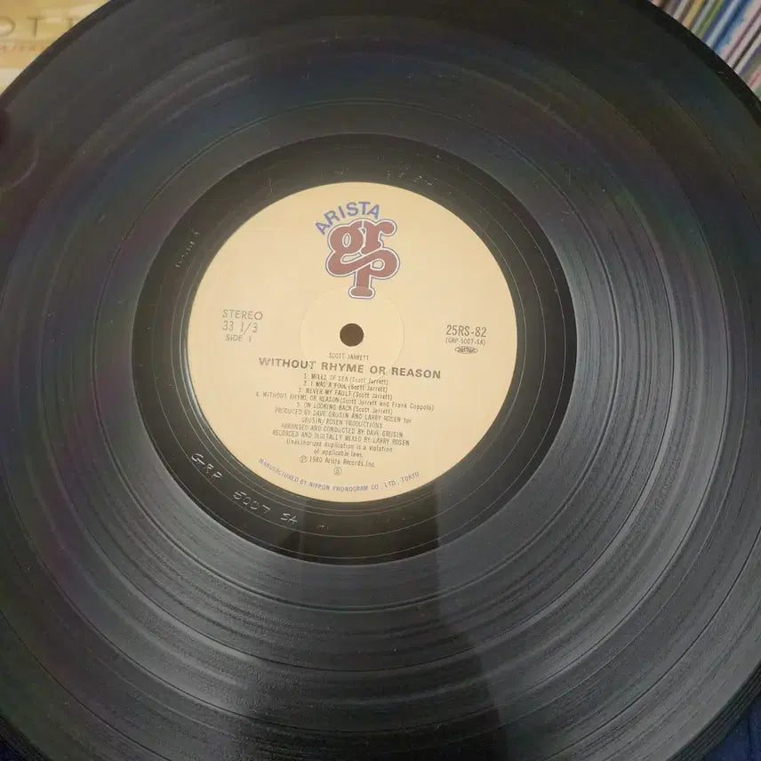 [BUNJANG] Scott Jarrett Without Rhyme or Reason LP / 스콧 자렛 Scott Jarrett lp