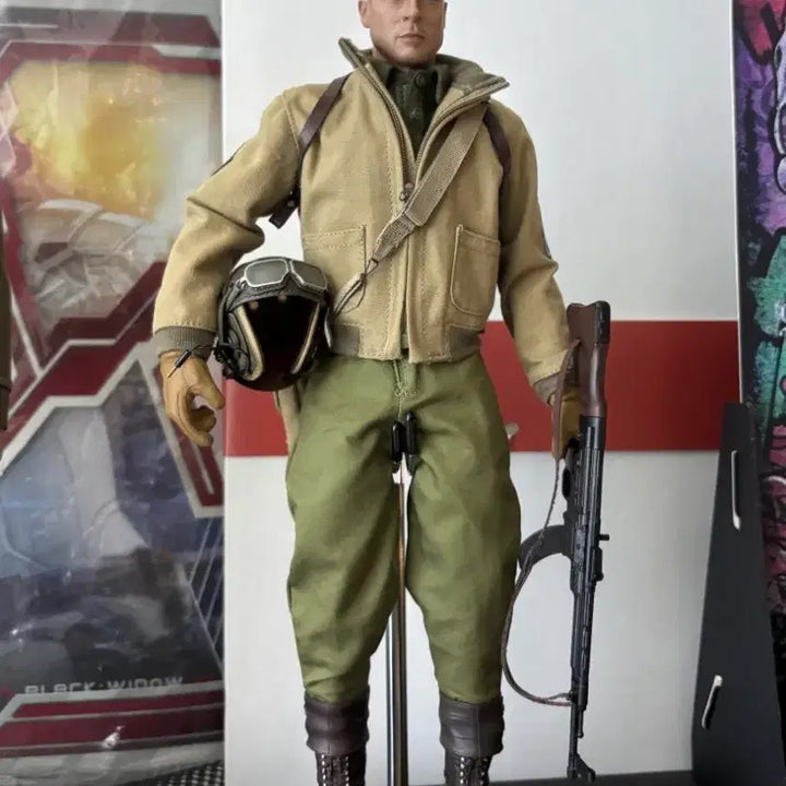 [BUNJANG] Hot Toys x DID Wardaddy Fury Custom Figure / 핫토이x 디드 워대디 퓨리 작가작커스텀