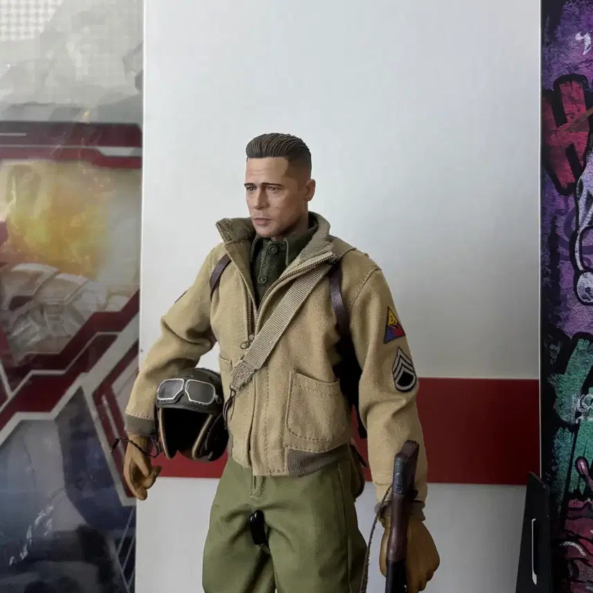 [BUNJANG] Hot Toys x DID Wardaddy Fury Custom Figure / 핫토이x 디드 워대디 퓨리 작가작커스텀