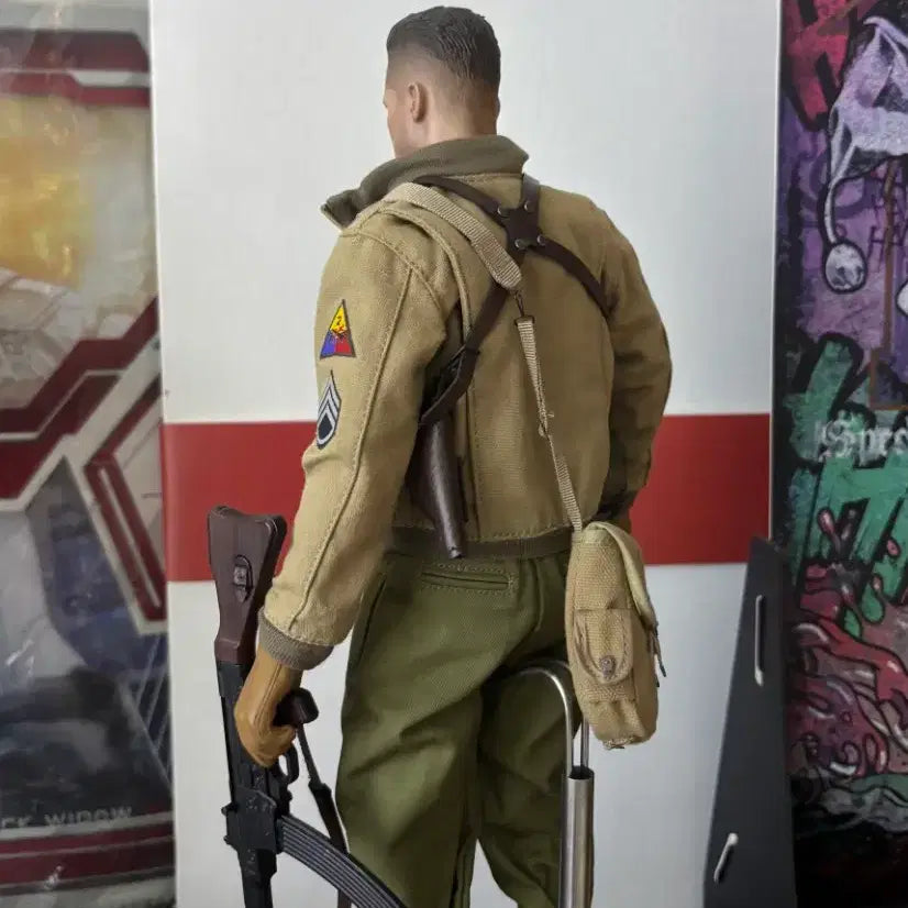 [BUNJANG] Hot Toys x DID Wardaddy Fury Custom Figure / 핫토이x 디드 워대디 퓨리 작가작커스텀