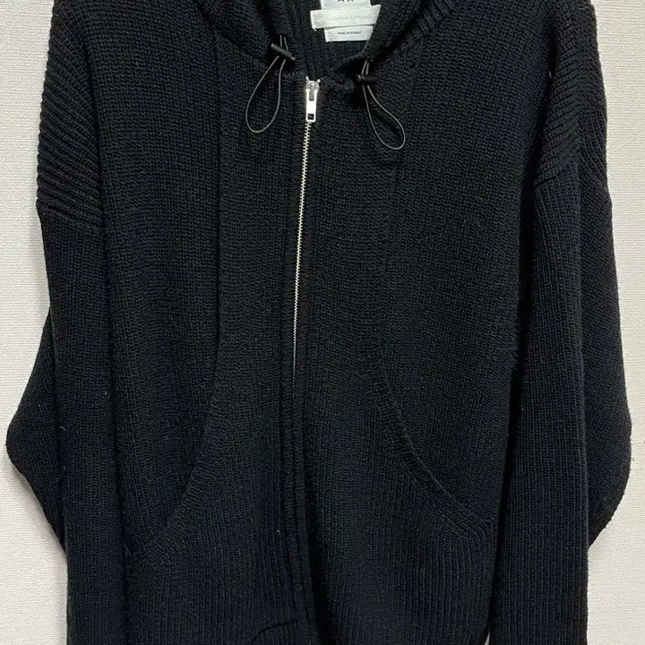 [BUNJANG] Polytelu Walls Will Movement Knit Hooded Zip-up / (1) 폴리테루 월스와일무브먼트 니트후드 집업