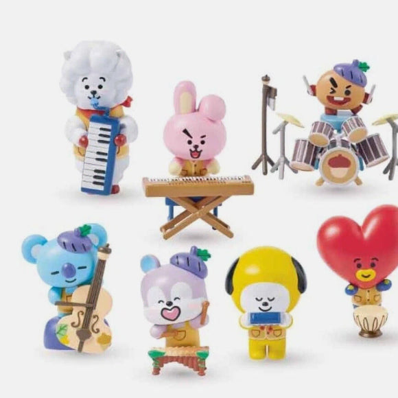 [BUNJANG] BT21 Pizza Alvolo Figure Set / BTS BT21 피자알볼로 피규어 세트