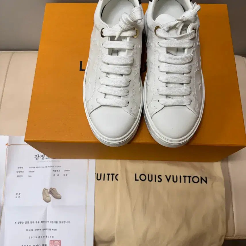 [BUNJANG] Louis Vuitton Monogram Time Out Sneakers / 37/240)루이비통 모노그램 타임아웃 스니커즈