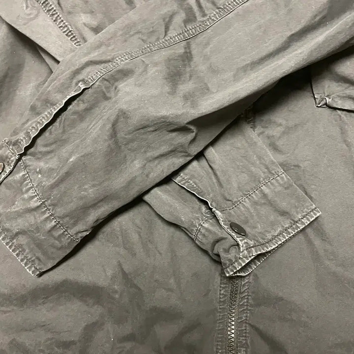 [BUNJANG] Stone Island Black Cotton Jacket L / 스톤아일랜드 블랙 코튼 자켓 L