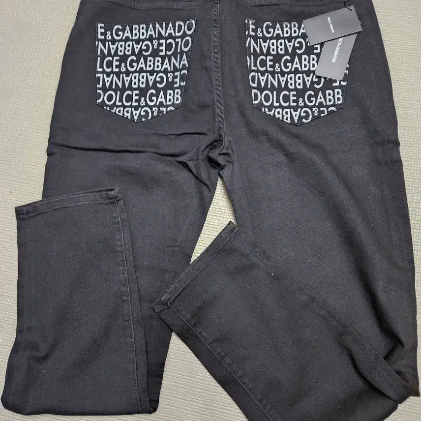 [BUNJANG] Dolce &amp; Gabbana Black Denim Jeans / 돌체앤가바나 블랙 데님 청바지