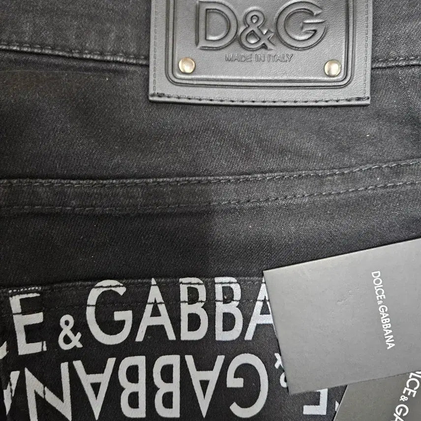 [BUNJANG] Dolce &amp; Gabbana Black Denim Jeans / 돌체앤가바나 블랙 데님 청바지