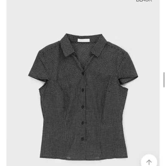 [SOLD OUT] 블랙업 체크 반팔 셔츠