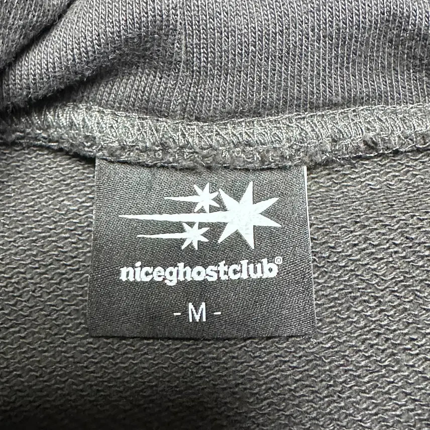 [BUNJANG] NICE GHOST CLUB Hooded T-shirt (M) / 776. 나이스고스트클럽 NICE GHOST CLUB 후드티(M)