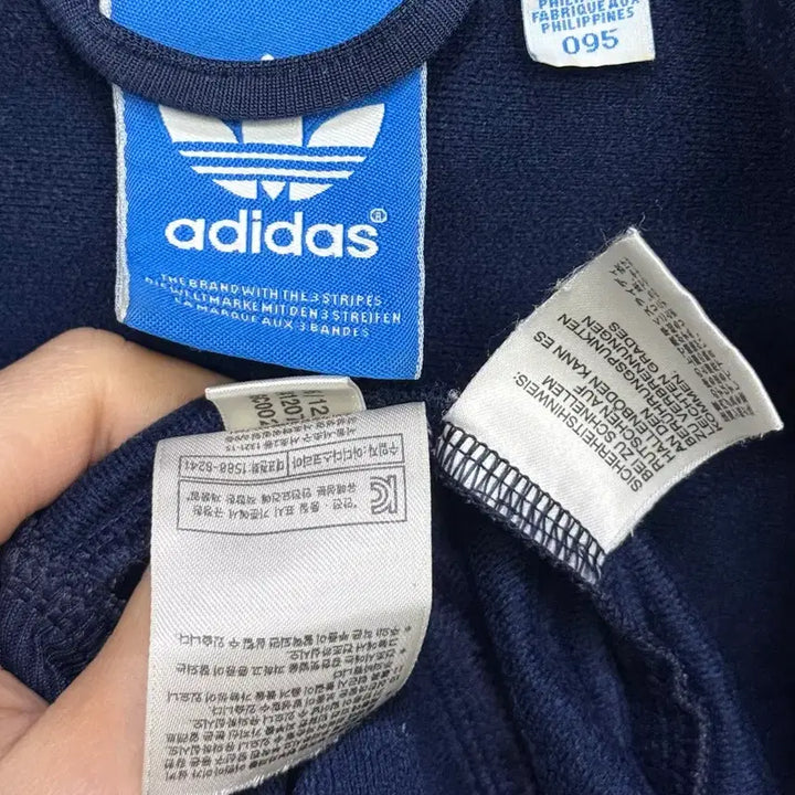 [BUNJANG] Adidas Firebird Navy Track Top Jacket / 아디다스 구 파이어버드 네이비 남색 져지 저지 트랙탑 M 95 베켄바우어