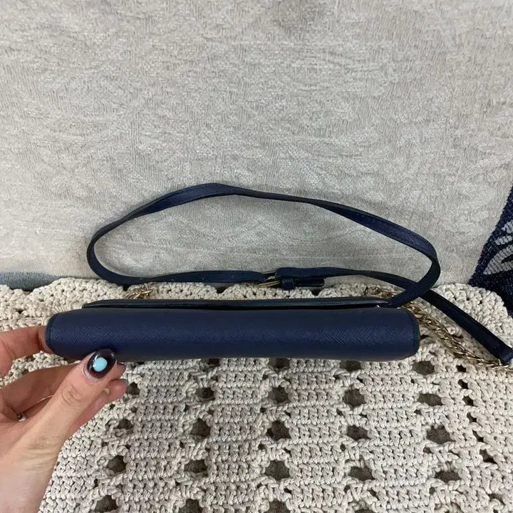 [BUNJANG] LAP Navy Mini Chain Crossbody Bag / [F] 랩 LAP 네이비 미니 체인 크로스백 가방