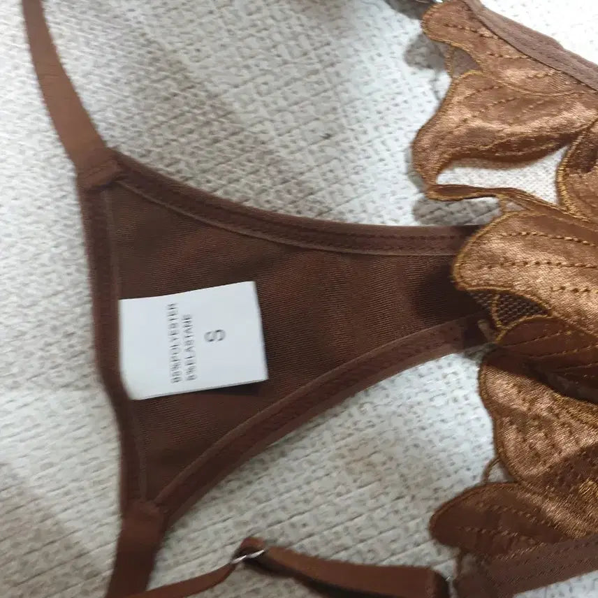 [BUNJANG] Black Lace Bra and Panty Set / 블랙 레이스 브라 + 팬티 세트