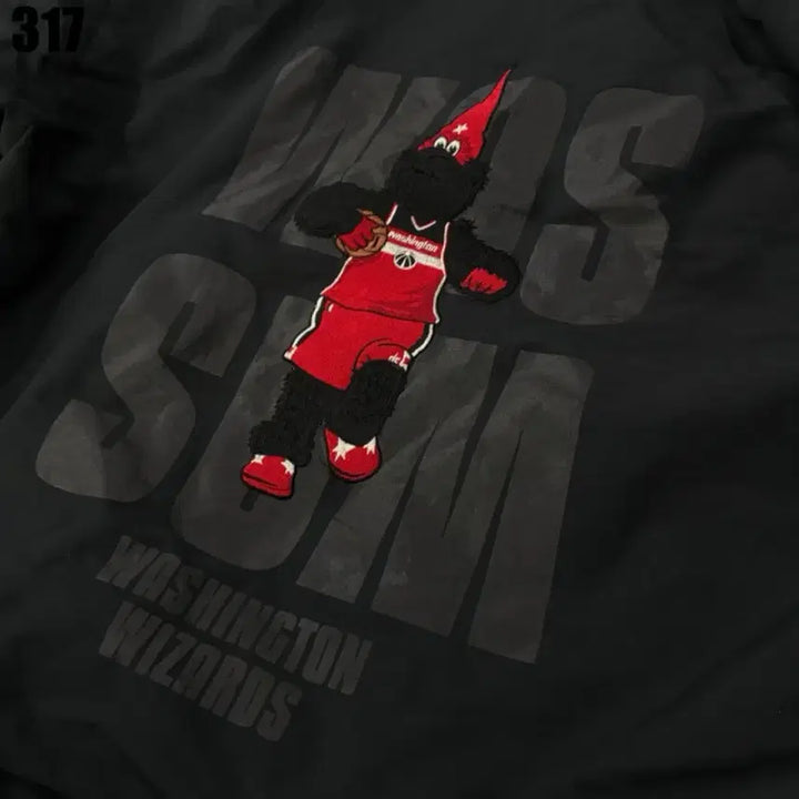 [SOLD OUT] NBA 후드 바람막이 블랙