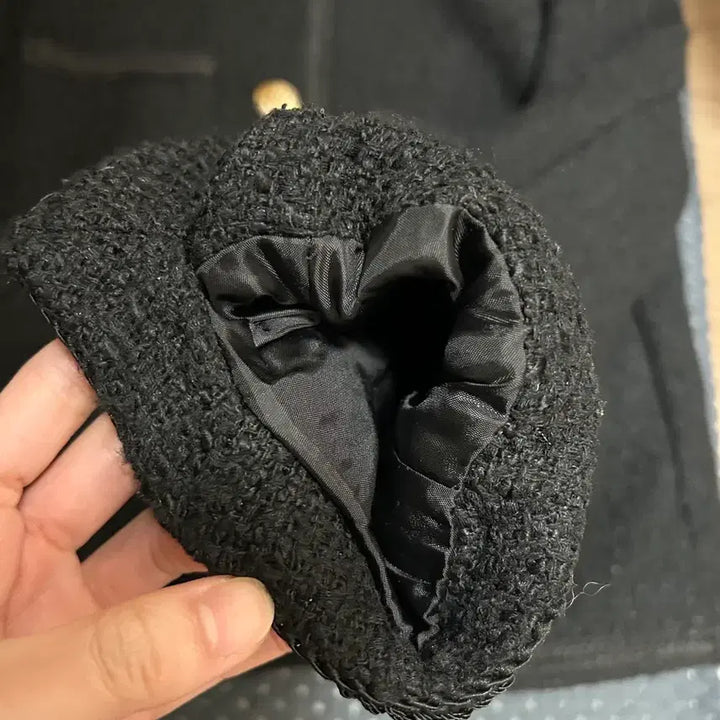 [BUNJANG] Gold Button Short Tweed Jacket / 금장 숏 트위드 자켓