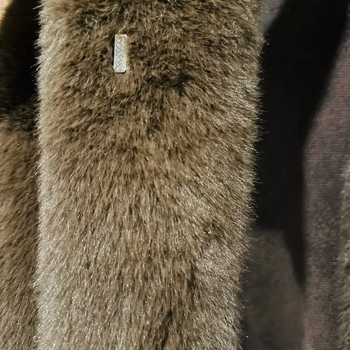 [BUNJANG] Faux Mink Long Coat / 밍크 롱코트(페이크퍼)