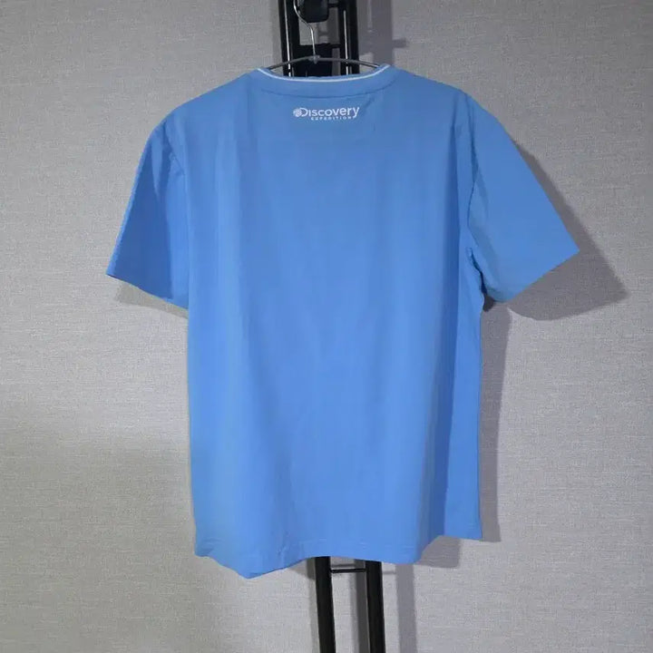 [BUNJANG] Discovery Bleecker Round T-shirt Sky Blue (Size 100) / 디스커버리 블리커 라운드 반팔티 스카이블루 100