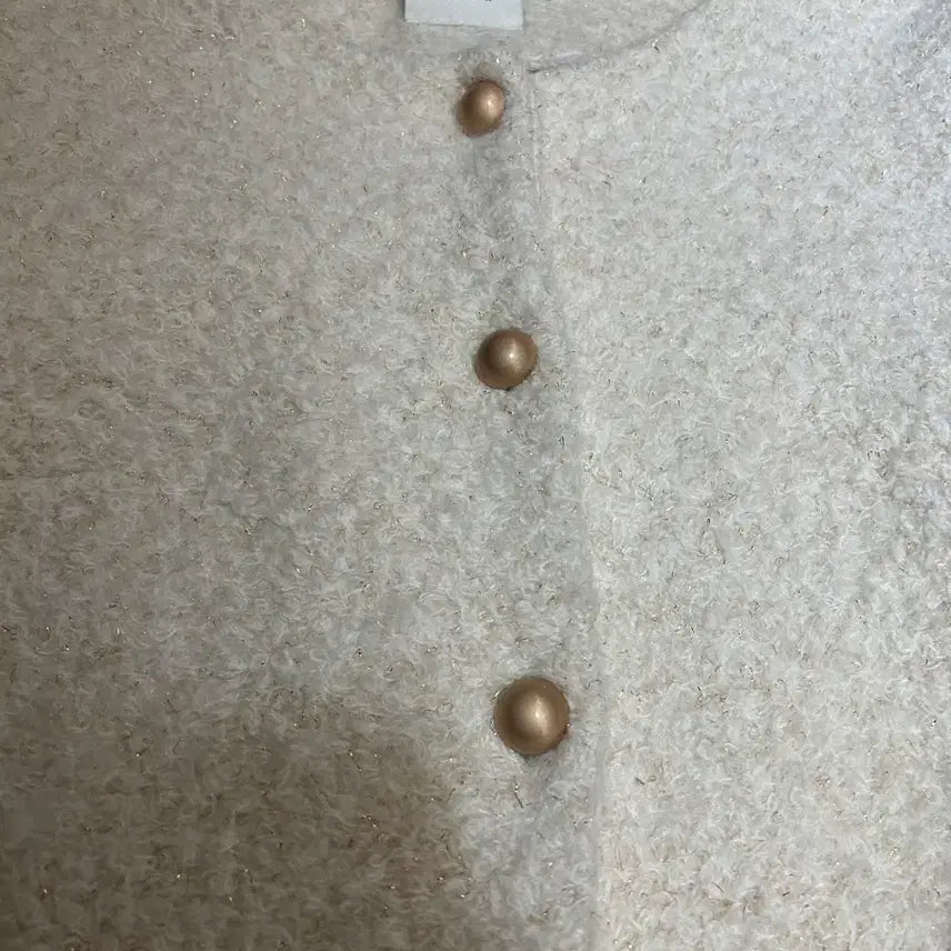 [BUNJANG] Gold Button Crop Jacket / 골드버튼 크롭 자켓