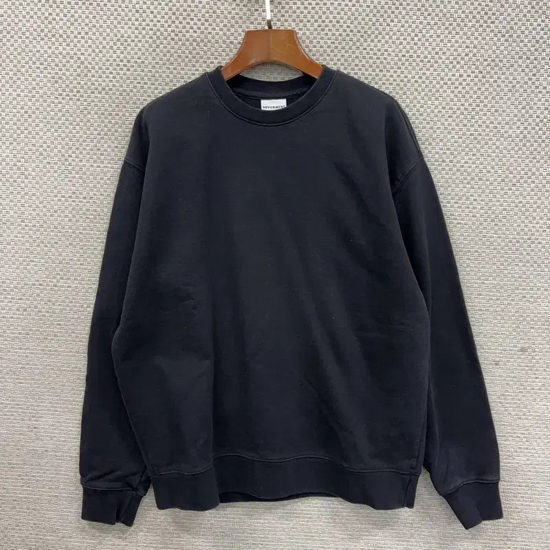 [BUNJANG] SoVMENT Oversized Plain Sweatshirt / 소버먼트 오버핏 무지 스웻셔츠 맨투맨 S A07654