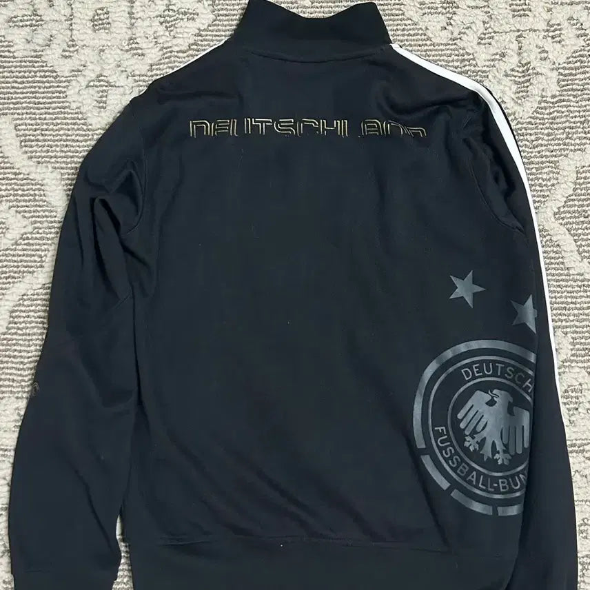 [BUNJANG] Adidas Germany Soccer Track Top Jersey / 아디다스 독일 축구 트랙탑 블랙 져지
