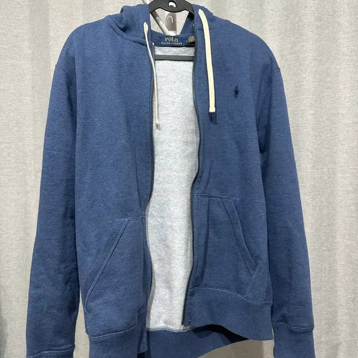 [BUNJANG] Polo Navy Hoodie / 폴로 후드티