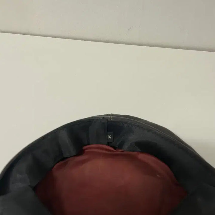 [BUNJANG] Brown Leather Hunting Cap Hat / 브라운 레더 가죽  헌팅캡 모자
