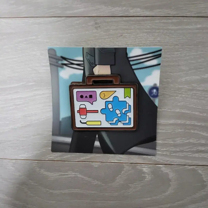 [BUNJANG] Misu-Ban Bag Brooch/Badge / 미수반 가방 모양 브로치/뱃지