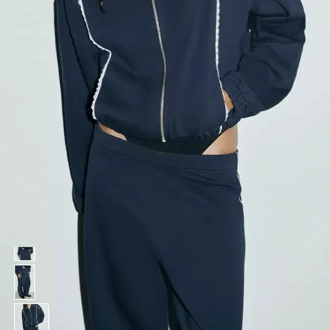 [BUNJANG] Lace Wide Plush Pants (New) / 자라 레이스 와이드 플러시 팬츠 (신상)