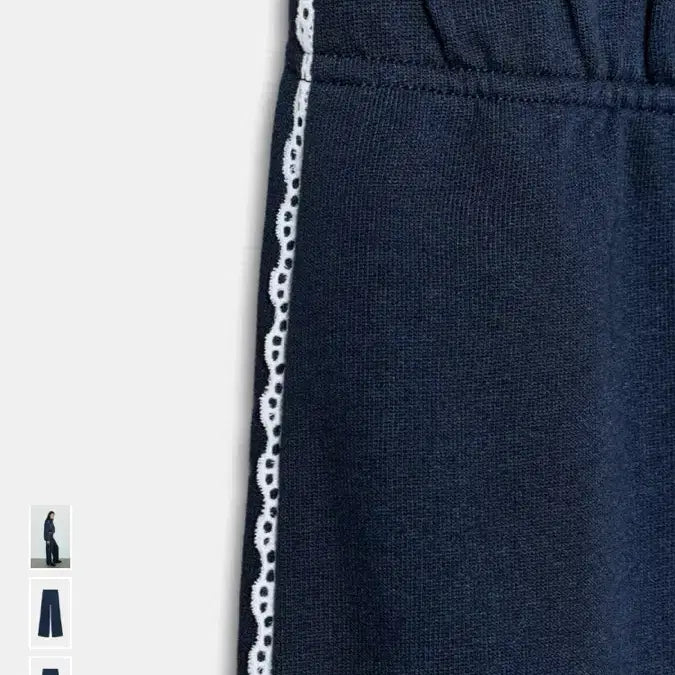 [BUNJANG] Lace Wide Plush Pants (New) / 자라 레이스 와이드 플러시 팬츠 (신상)