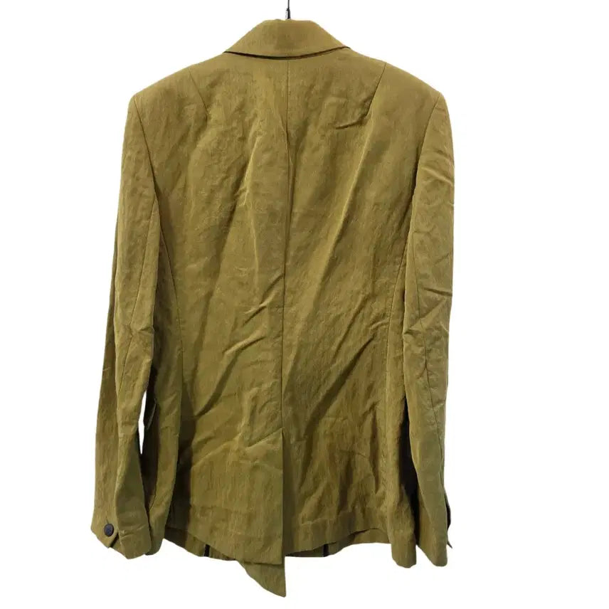 [BUNJANG] Rag &amp; Bone Linen Double Button Jacket - Khaki / 랙앤본 더블 버튼 린넨 자켓 카키