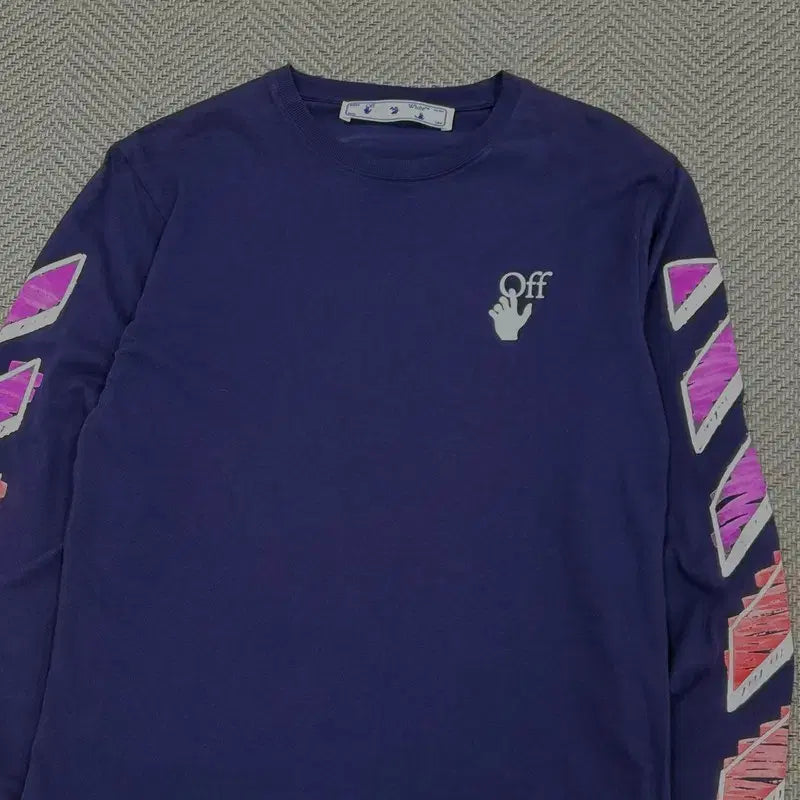 [BUNJANG] Off-White Marker Arrow Long Sleeve T-shirt / 오프화이트 마커에로우 롱슬리브 v2072
