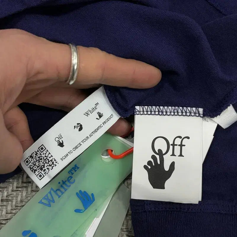 [BUNJANG] Off-White Marker Arrow Long Sleeve T-shirt / 오프화이트 마커에로우 롱슬리브 v2072