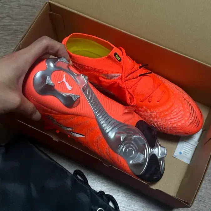 [BUNJANG] Puma Future 9 Ultimate FG Soccer Cleats / 푸마 퓨처 9 얼티메이트 FG 새상품 (전용쌕 포함)