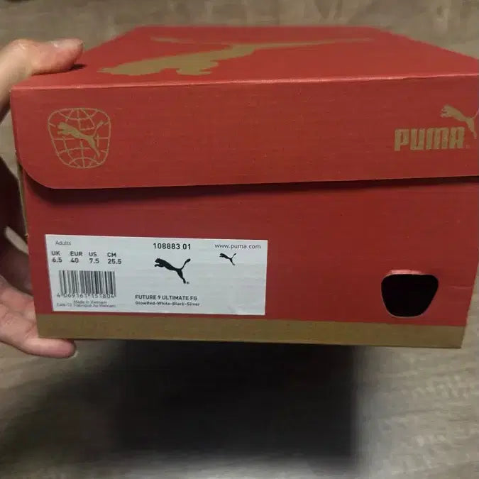 [BUNJANG] Puma Future 9 Ultimate FG Soccer Cleats / 푸마 퓨처 9 얼티메이트 FG 새상품 (전용쌕 포함)