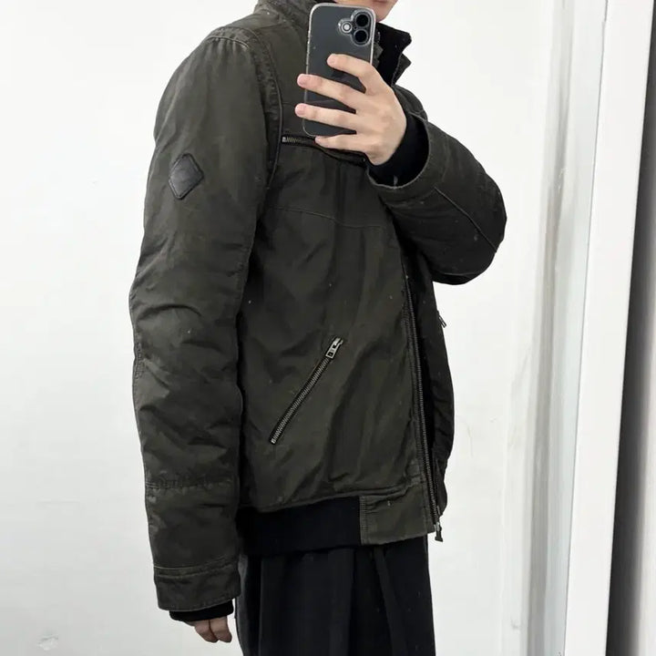 [BUNJANG] Harley Davidson Biker Jacket / 할리데이비슨 바이커 점퍼 자켓