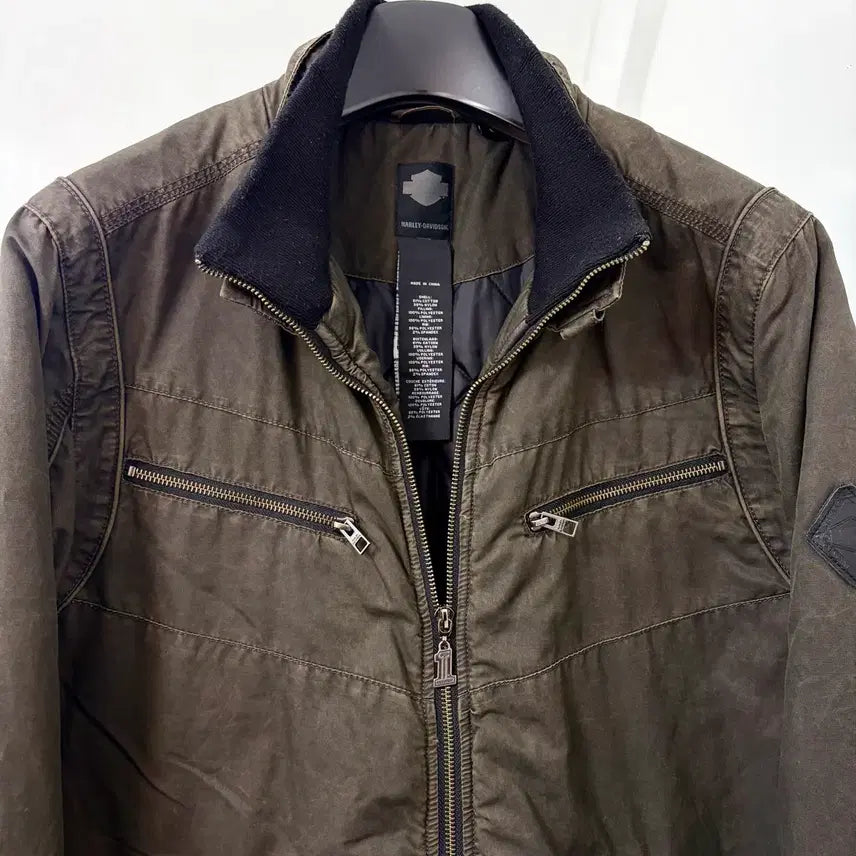 [BUNJANG] Harley Davidson Biker Jacket / 할리데이비슨 바이커 점퍼 자켓