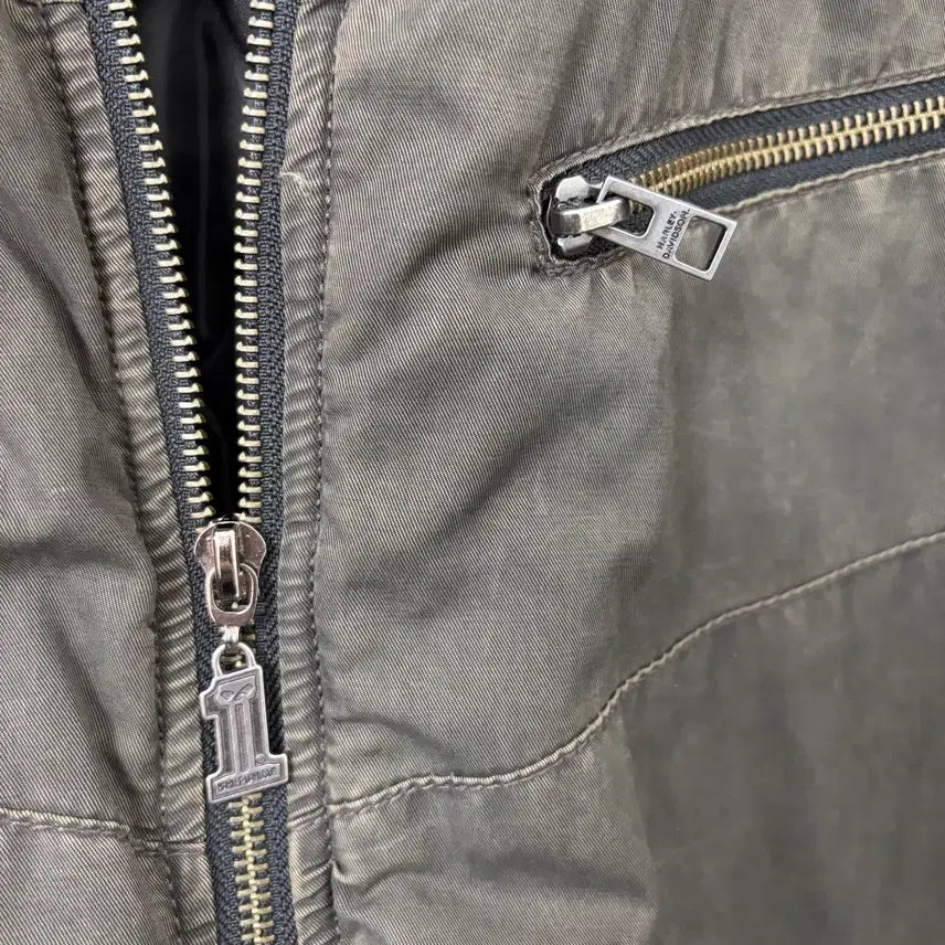 [BUNJANG] Harley Davidson Biker Jacket / 할리데이비슨 바이커 점퍼 자켓
