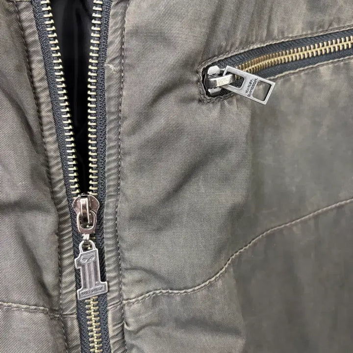 [BUNJANG] Harley Davidson Biker Jacket / 할리데이비슨 바이커 점퍼 자켓