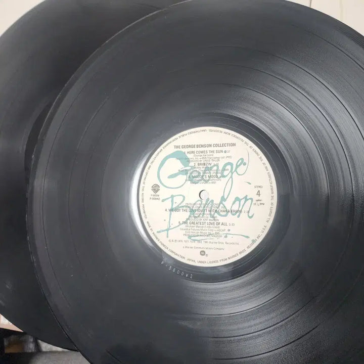 [BUNJANG] George Benson The George Benson Collection 2LP Vinyl Record / 추천 베스트 조지 벤슨 베스트 컬렉션 LP 일본반 오비 인서트포함
