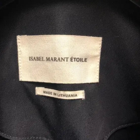 [BUNJANG] Isabel Marant Black Trench Coat / 이자벨마랑 블랙 트렌치코트
