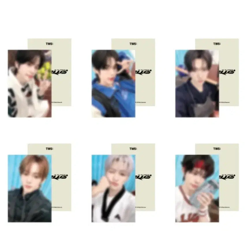 [BUNJANG] TWS MD Photocard Split Set / 투어스 md 포카 분철
