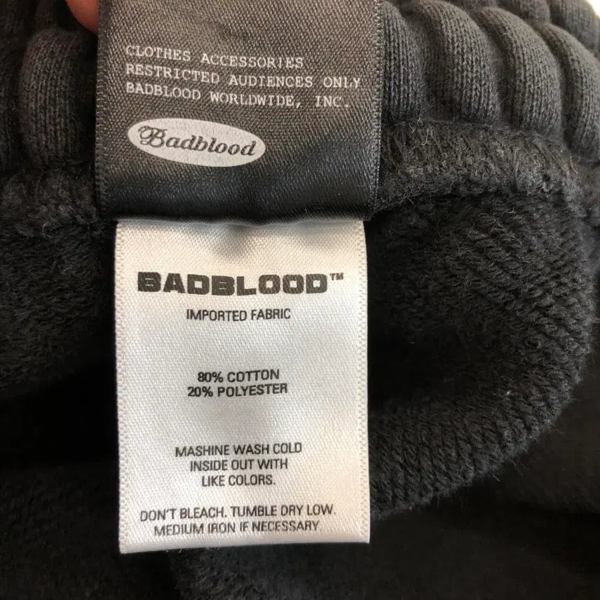 [BUNJANG] Badblood Sweat Jogger Pants 30 Inch / 배드블러드 스웻조거팬츠 30 인치