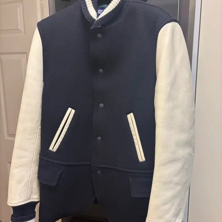 [BUNJANG] Comme des Garcons Junya Watanabe MAN Varsity Jacket / 꼼데가르송 준야 와타나베 MAN바시티
