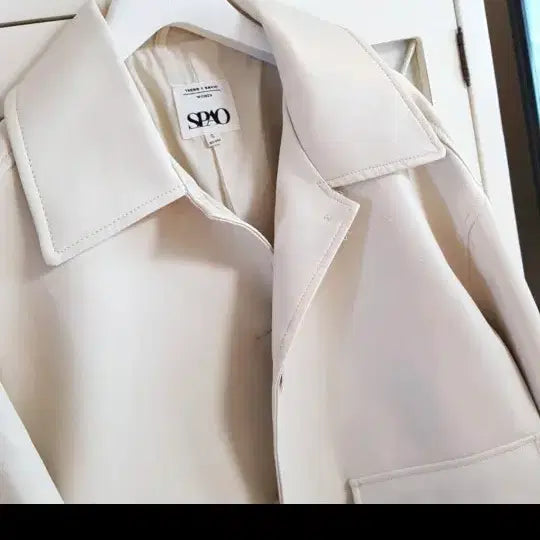 [BUNJANG] Spao Leather Jacket (Size 55-66) / 스파오 레더자켓/55-66