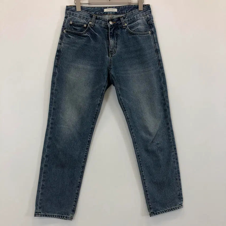 [BUNJANG] Branded Crop Denim Jeans / 브랜디드 크롭 데님진 29-30 인치