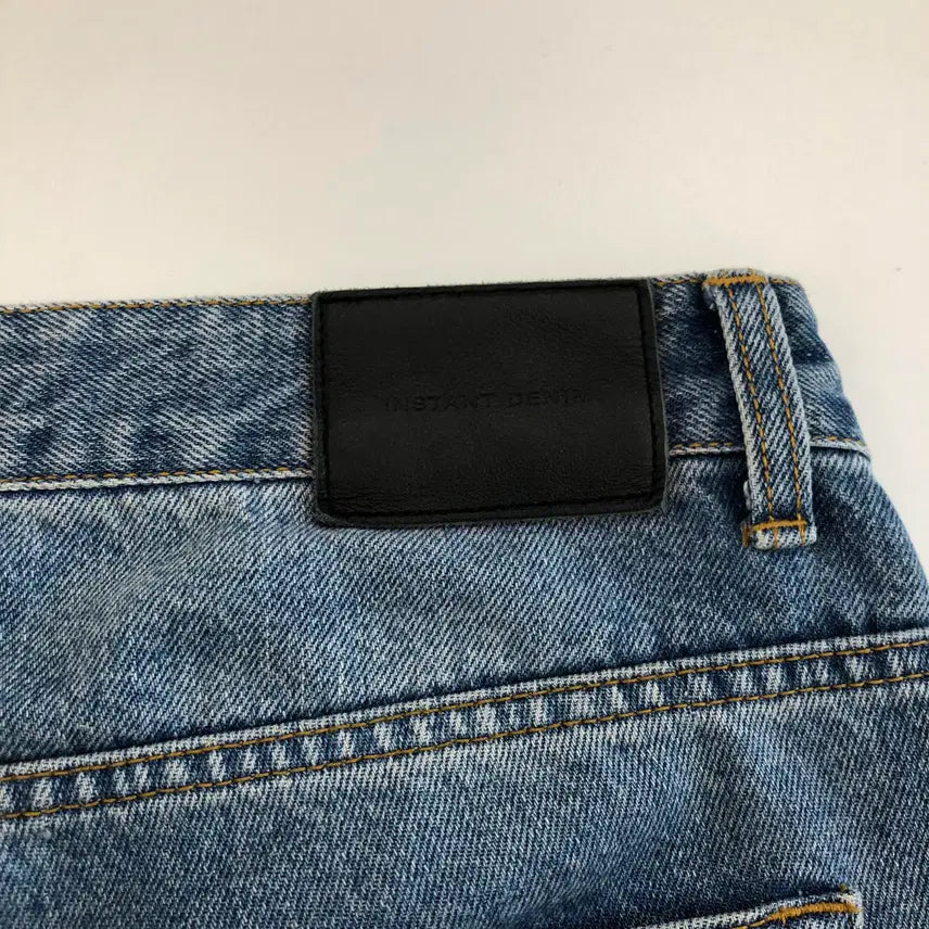 [BUNJANG] Branded Crop Denim Jeans / 브랜디드 크롭 데님진 29-30 인치
