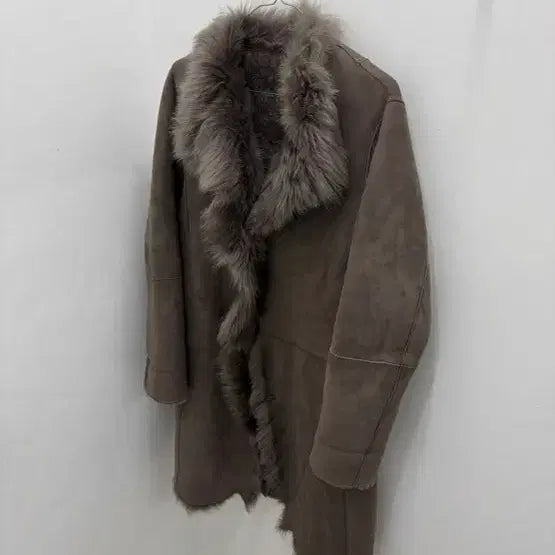 [BUNJANG] Ayadz Vintage Gray Real Fur Mustang / ayadz vintage 그레이 리얼퍼 무스탕