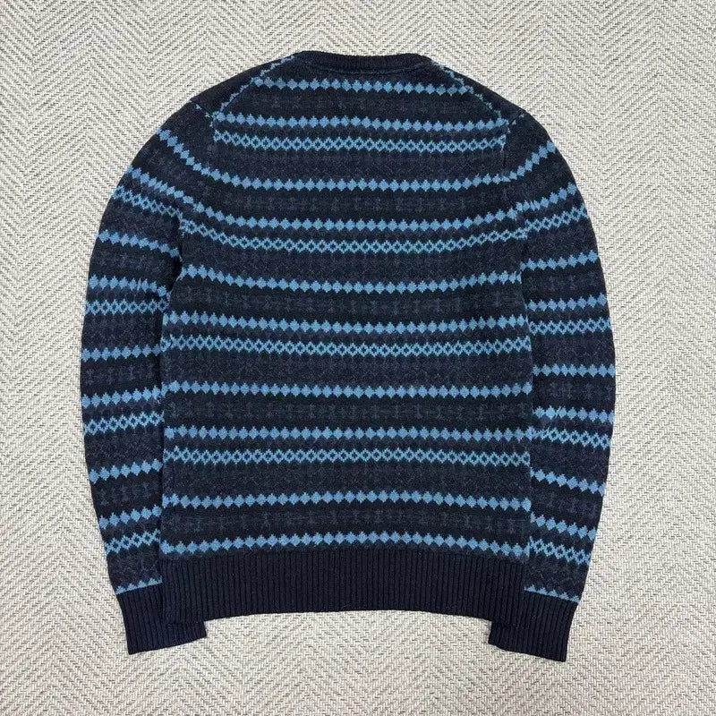[BUNJANG] Tommy Hilfiger Wool Blend Pattern Knit Sweater / 타미힐피거 울블렌드 패턴 니트 v2078