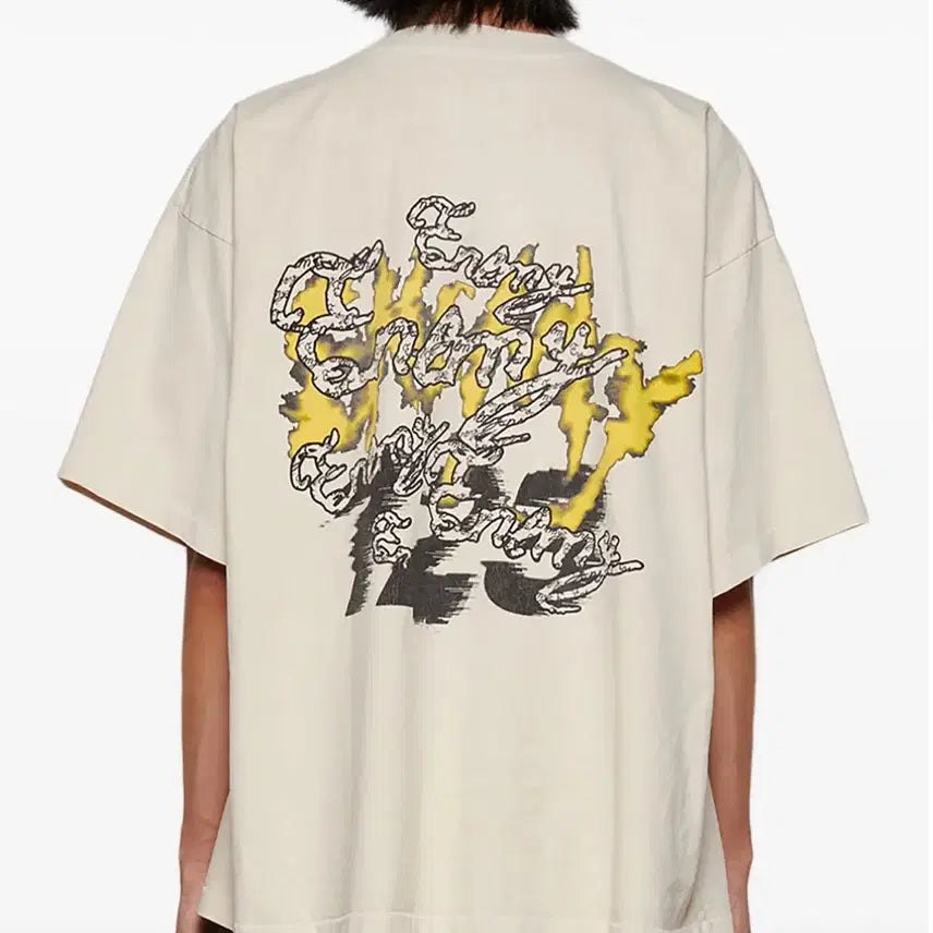 [BUNJANG] RRR123 Oversized Printed T-shirt XL / RRR123 / 오버핏 프린팅 티셔츠 / XL