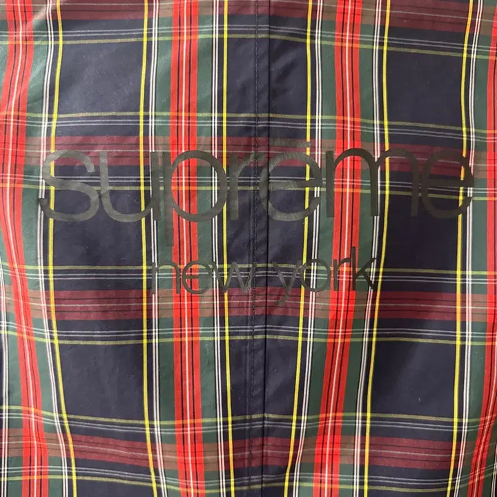 [BUNJANG] Supreme Check Trench Coat 15SS / [M] 슈프림 체크 트렌치 코트 15SS