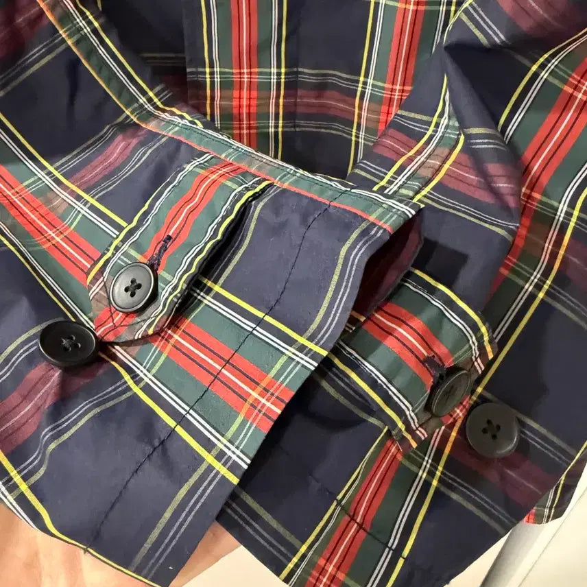 [BUNJANG] Supreme Check Trench Coat 15SS / [M] 슈프림 체크 트렌치 코트 15SS