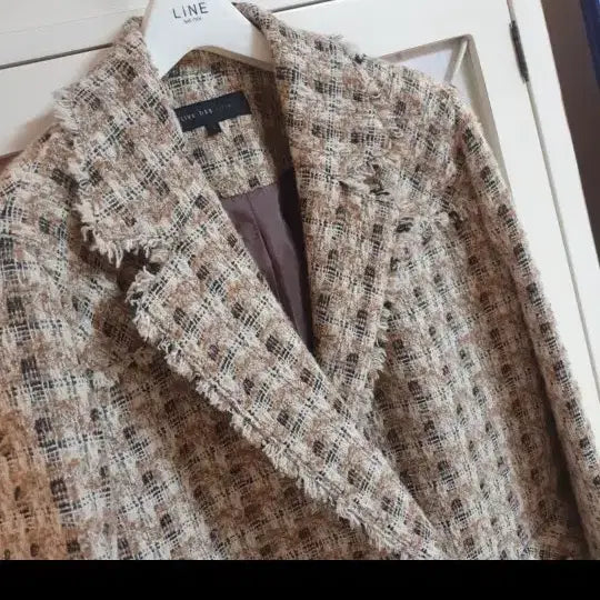 [BUNJANG] Olive Des Olive Tweed Jacket (Size 55.5-66) / 올리브데올리브 모직 트위드자켓/55반-66